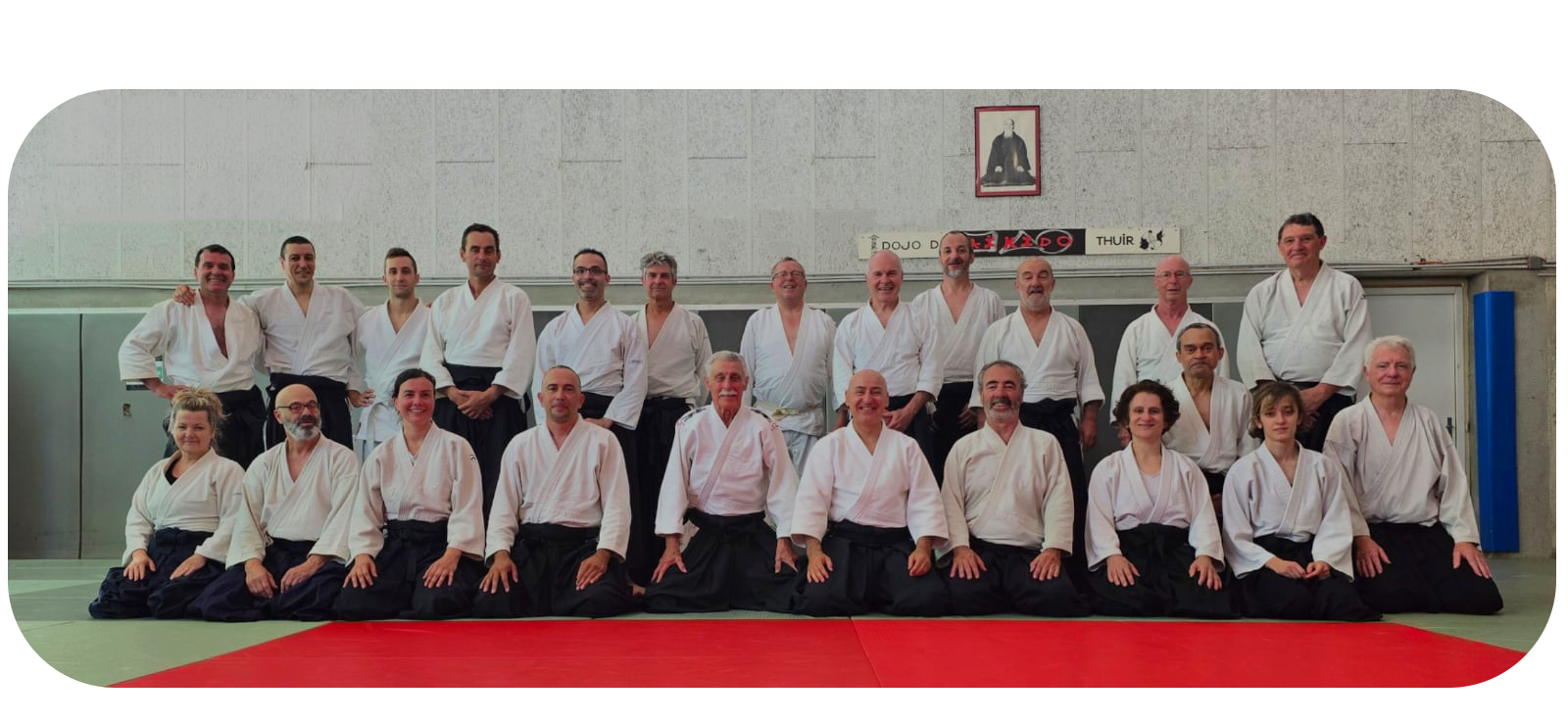 Photo Groupe Stage Aikido Sevilleja Mai 2026 THUIR